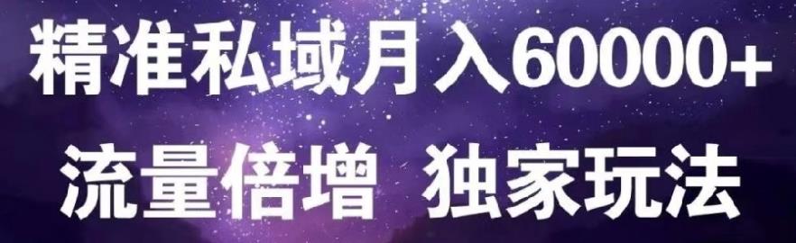 原力网赚精准私域月入60000+,流量倍增独家玩法聚创吧-网创项目资源站-副业项目-创业项目-搞钱项目聚创吧