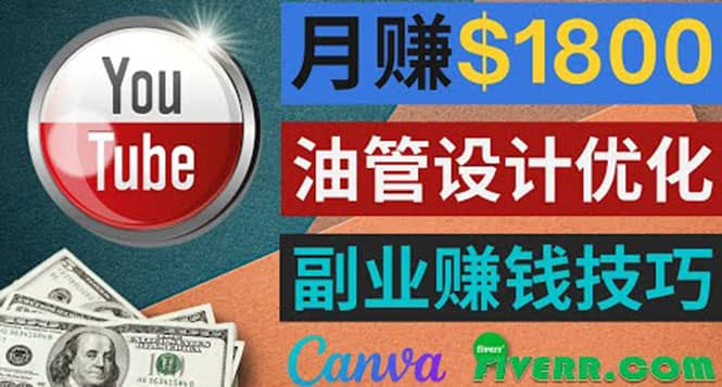 利用在线设计网站Canva，只需1到2个小时，月赚1800美元聚创吧-网创项目资源站-副业项目-创业项目-搞钱项目聚创吧