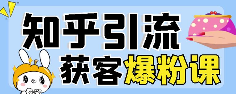 2022船长知乎引流+无脑爆粉技术：每一篇都是爆款，不吹牛，引流效果杠杠的聚创吧-网创项目资源站-副业项目-创业项目-搞钱项目聚创吧