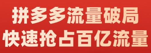 阿杰·拼多多流量破局:如何打黑标，爆款的思路，拼多多流量框架，快速抢占百亿流量聚创吧-网创项目资源站-副业项目-创业项目-搞钱项目聚创吧